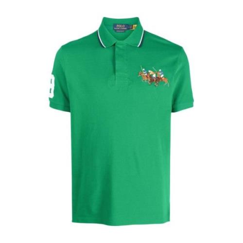 Long Sleeve Tops Polo Ralph Lauren , Green , Heren