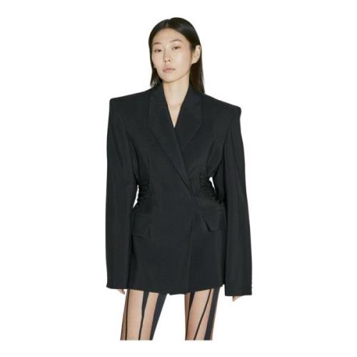 Suits Mugler , Black , Dames