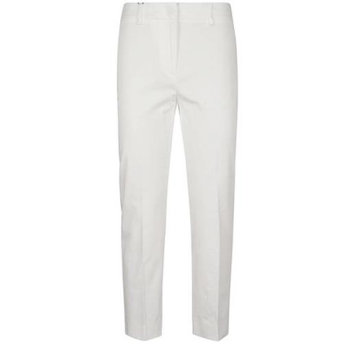 Slim-fit Trousers Max Mara Weekend , White , Dames
