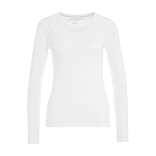 Long Sleeve Tops Majestic Filatures , White , Dames