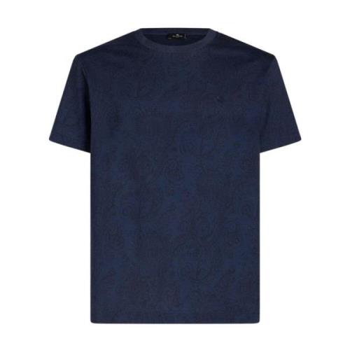 T-Shirts Etro , Blue , Heren