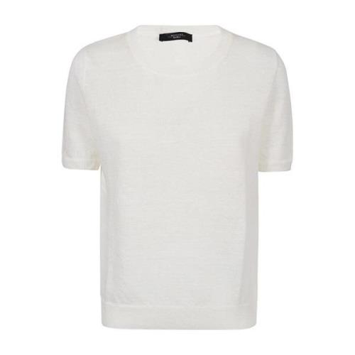 T-Shirts Max Mara Weekend , White , Dames