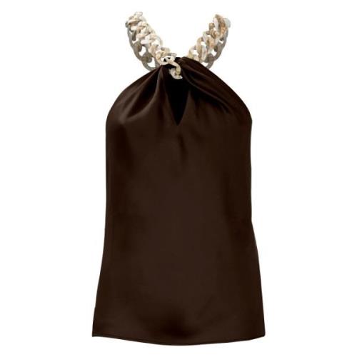 Sleeveless Tops Kocca , Brown , Dames