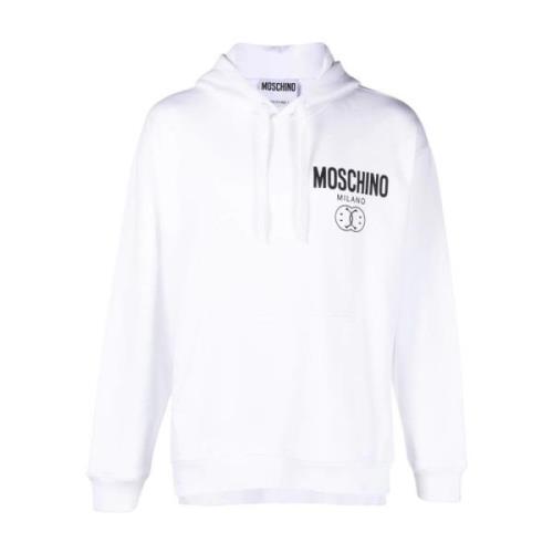 Hoodies Moschino , White , Heren