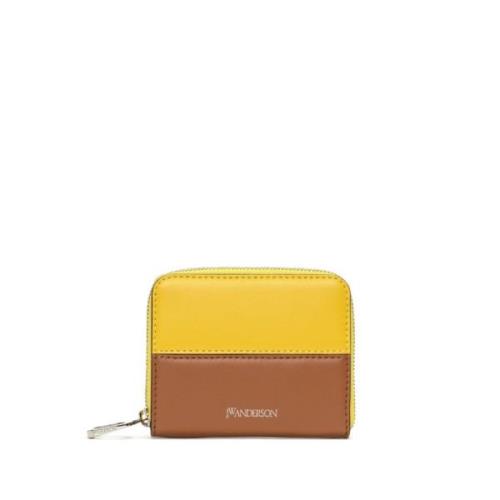 Puller Munt Portemonnee JW Anderson , Yellow , Dames