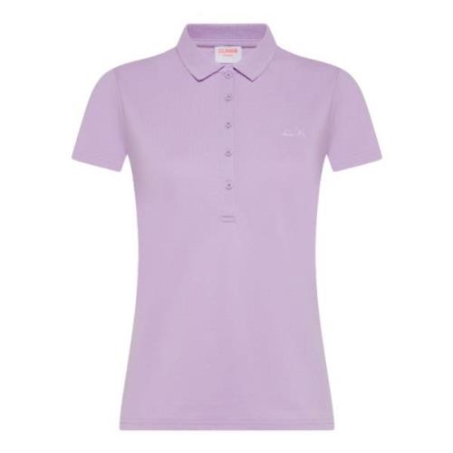 Polo Shirts Sun68 , Purple , Dames