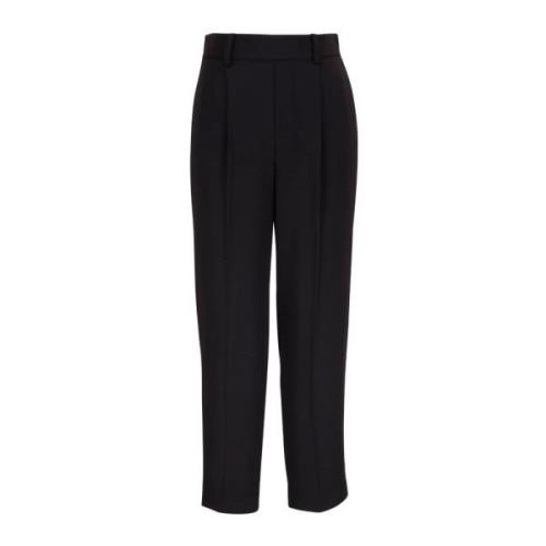 Straight Trousers Vince , Black , Dames