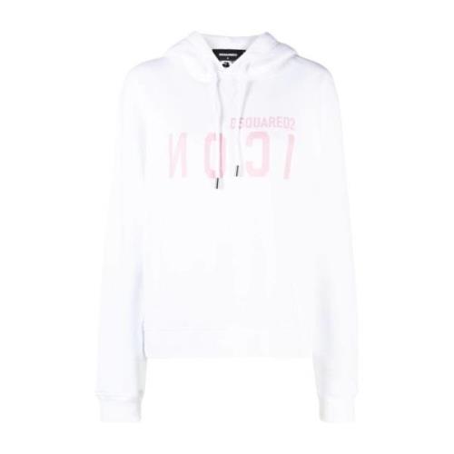 Hoodies Dsquared2 , White , Dames
