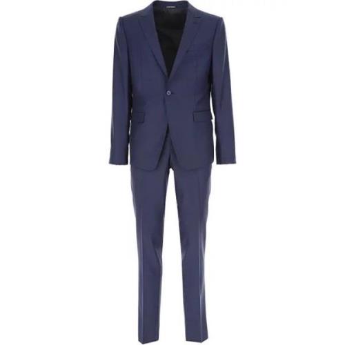 Suits Emporio Armani , Blue , Heren
