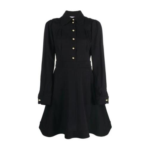 Short Dresses Moschino , Black , Dames