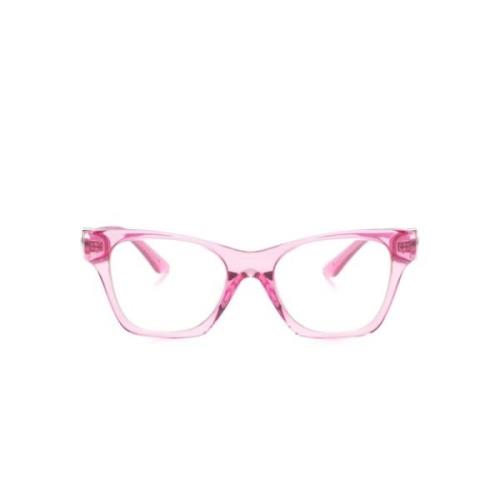 Roze Optisch Frame voor Dagelijks Gebruik Versace , Multicolor , Dames