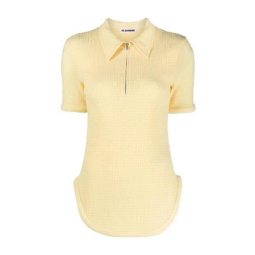 Polo Shirts Jil Sander , Yellow , Dames