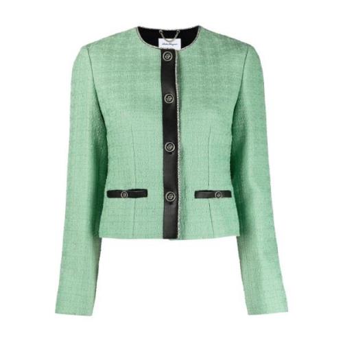 Jackets Salvatore Ferragamo , Green , Dames