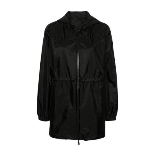 Coats Moncler , Black , Dames