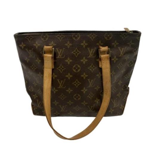 Pre-owned Canvas louis-vuitton-bags Louis Vuitton Vintage , Brown , Da...