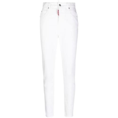 Skinny Jeans Dsquared2 , White , Dames