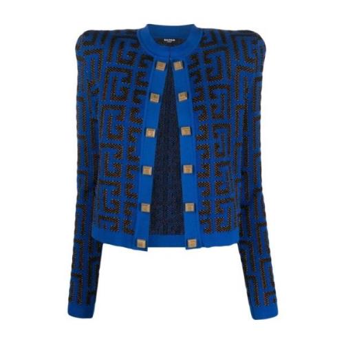 Blazers Balmain , Blue , Dames