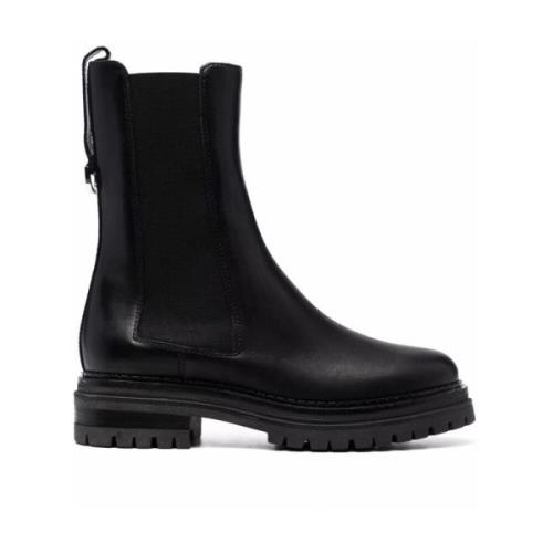 Ankle Boots Sergio Rossi , Black , Dames