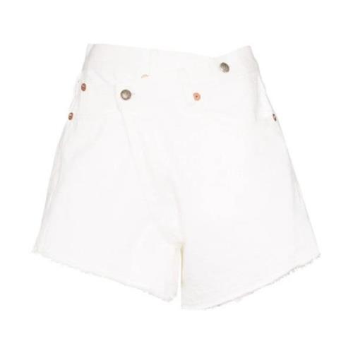 Shorts R13 , White , Dames