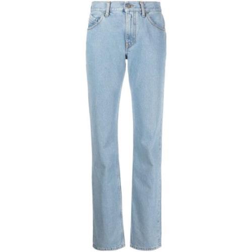 Straight Jeans The Attico , Blue , Dames