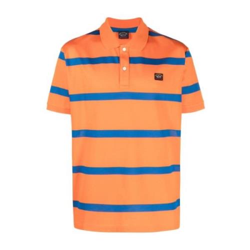 Polo Shirts Paul & Shark , Orange , Heren