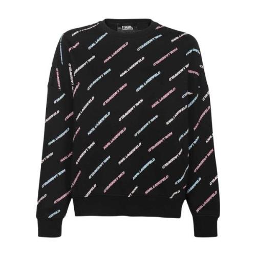Sweatshirts Karl Lagerfeld , Black , Dames