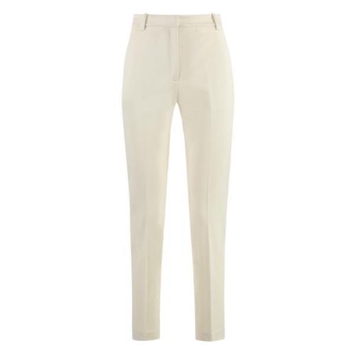 Bello Straight-Leg Broek Pinko , Beige , Dames