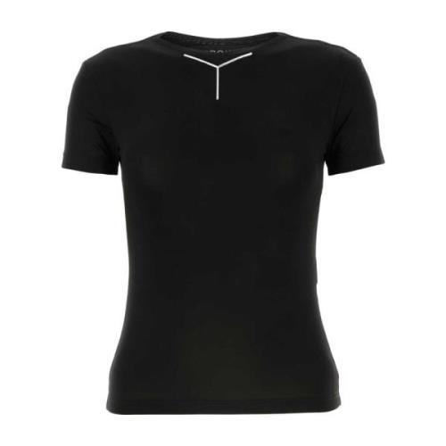 T-Shirts Y/Project , Black , Dames