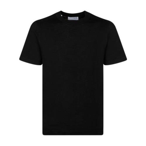 T-Shirts Selected Homme , Black , Heren