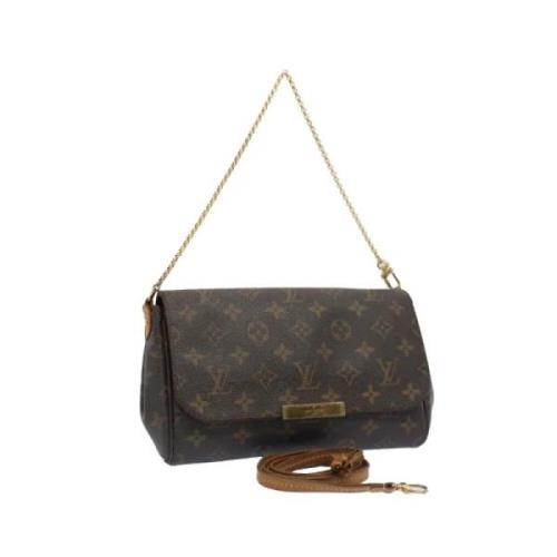 Pre-owned Canvas louis-vuitton-bags Louis Vuitton Vintage , Brown , Da...