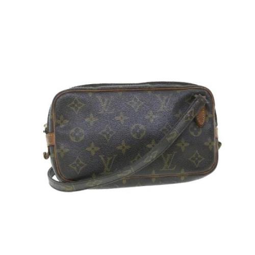 Pre-owned Canvas louis-vuitton-bags Louis Vuitton Vintage , Brown , Da...