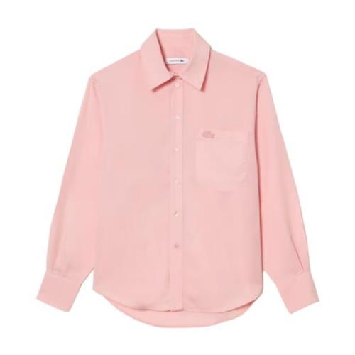 Casual Shirts Lacoste , Pink , Dames