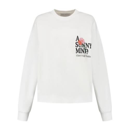Sunny Mind-sweatshirt Rough Studios , White , Dames