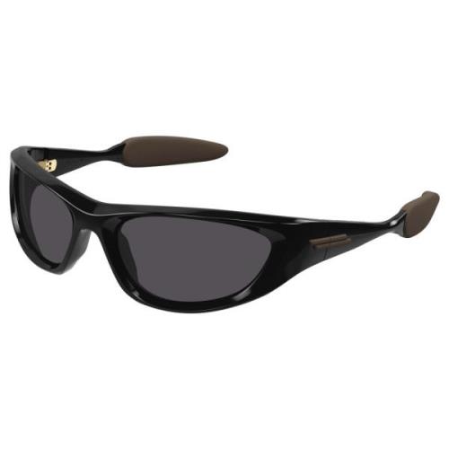 Black/Grey Sunglasses Bv1184S Bottega Veneta , Black , Unisex