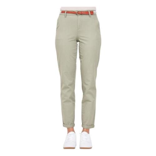 Cropped Trousers Only , Green , Dames