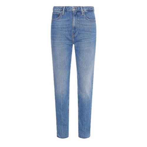 High-waisted Slim Fit Jeans Tommy Hilfiger , Blue , Dames