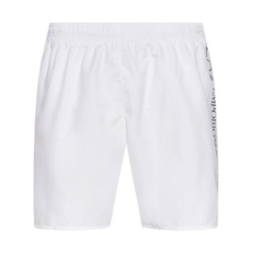 Beachwear Emporio Armani EA7 , White , Heren