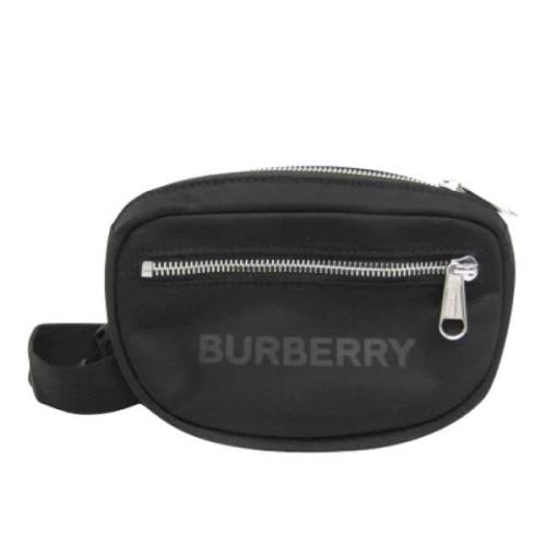 Pre-owned Canvas clutches Burberry Vintage , Black , Dames