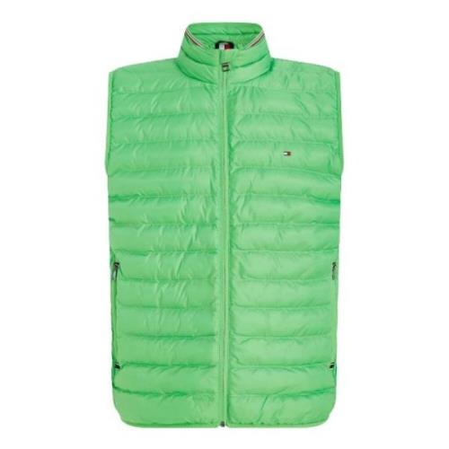 Mouwloze gewatteerde jas van gerecycled polyester Tommy Hilfiger , Gre...