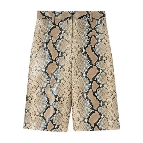 Long Shorts Jil Sander , Beige , Dames