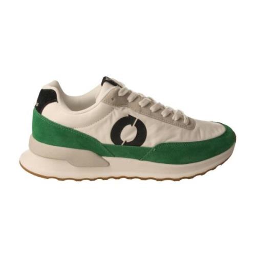 Unisex Conde Wit/Groen Sneakers Ecoalf , Green , Heren