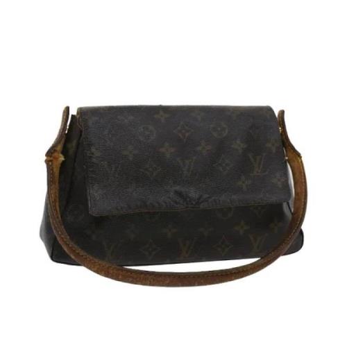 Pre-owned Canvas louis-vuitton-bags Louis Vuitton Vintage , Brown , Da...