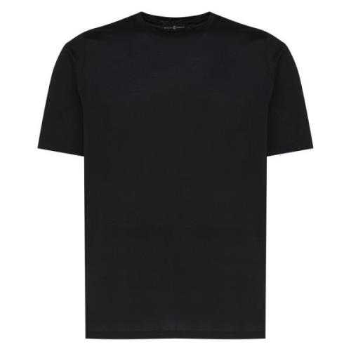 T-Shirts Giuliano Galiano , Black , Heren