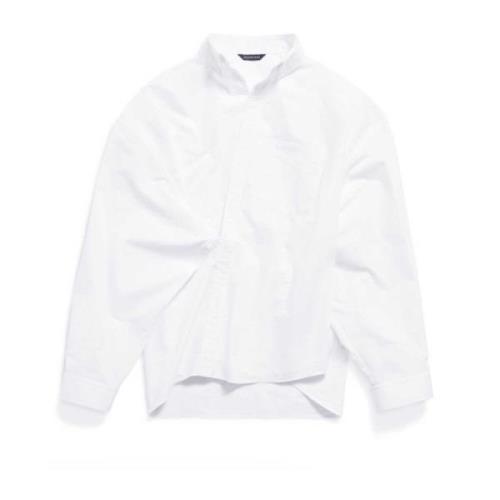 Witte Wrap Shirt Balenciaga , White , Dames