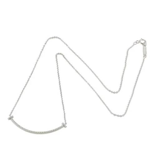 Pre-owned White Gold necklaces Tiffany & Co. Pre-owned , White , Dames