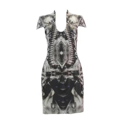 Pre-owned Wool dresses Alexander McQueen Pre-owned , Black , Dames