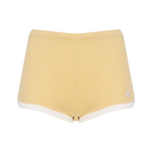 Short Shorts Courrèges , Yellow , Dames