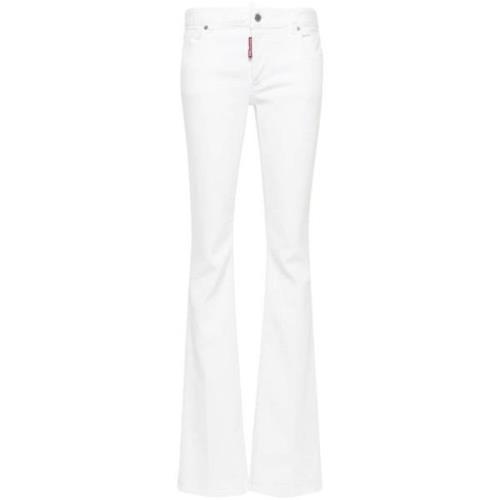 Witte Skinny Jeans Dsquared2 , White , Dames