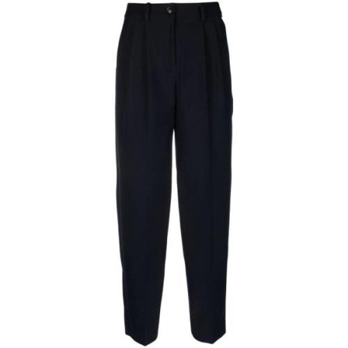 Straight Trousers Tommy Hilfiger , Blue , Dames
