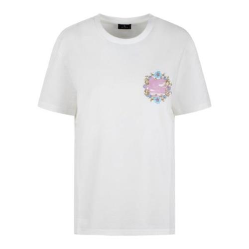 T-Shirts Etro , White , Dames